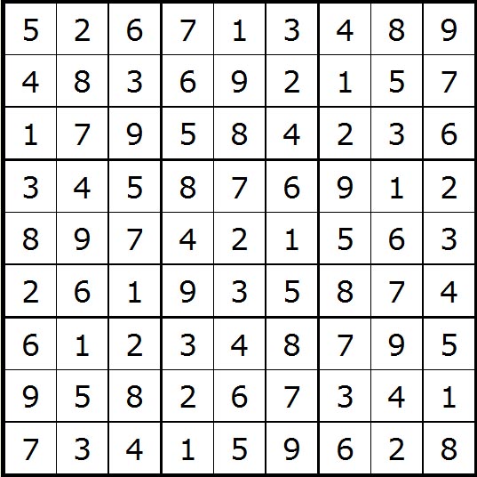 Werner 0441 Sudoku>>gelöst für Rieke 3x 22587775tr