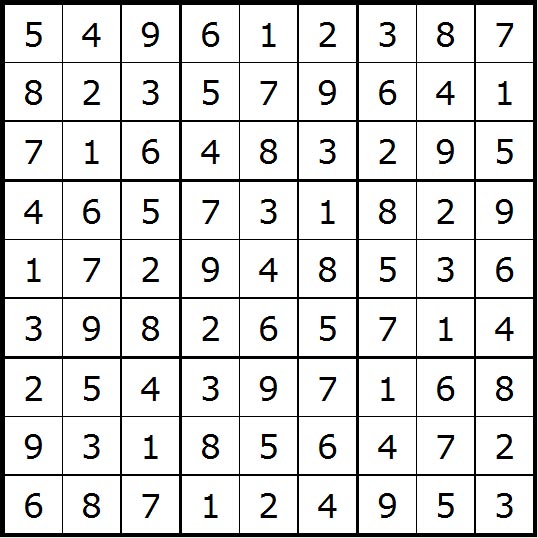 Werner 0447 Sudoku>>gelöst für Rieke 3x 22587790dy