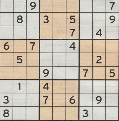 Werner 0527 Sudoku>>gelöst für Milka 5x 22842695ac