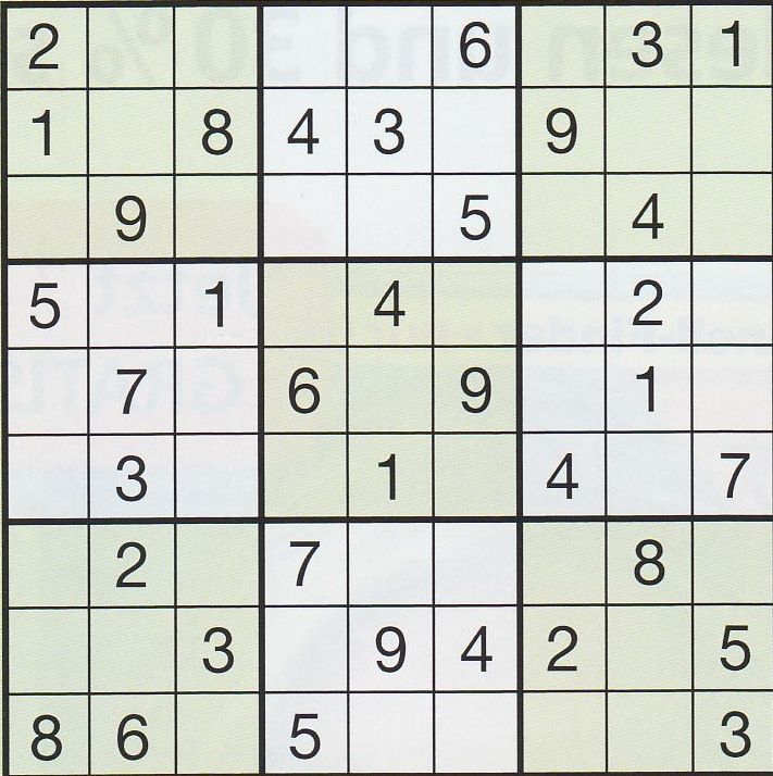 Werner 0630 Sudoku>>gelöst für Streuner 3x 23142580bn