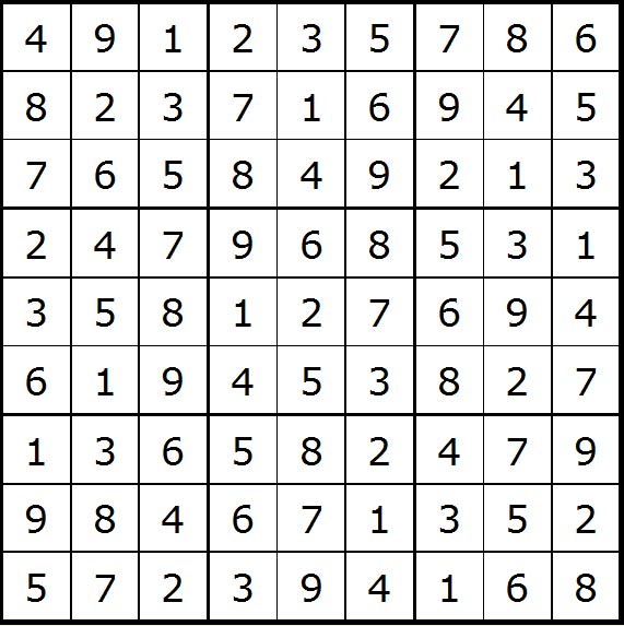 Werner 0637 Sudoku>>gelöst für Streuner 3x 23198313ga