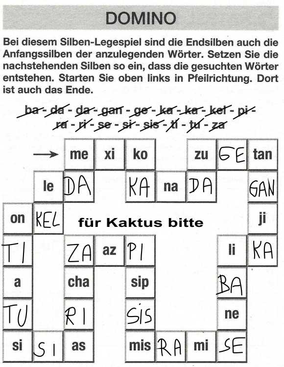 Daddy 1596:Domino>>>GEL.FÜR KAKTUS x 5 Punkte 23391239gl