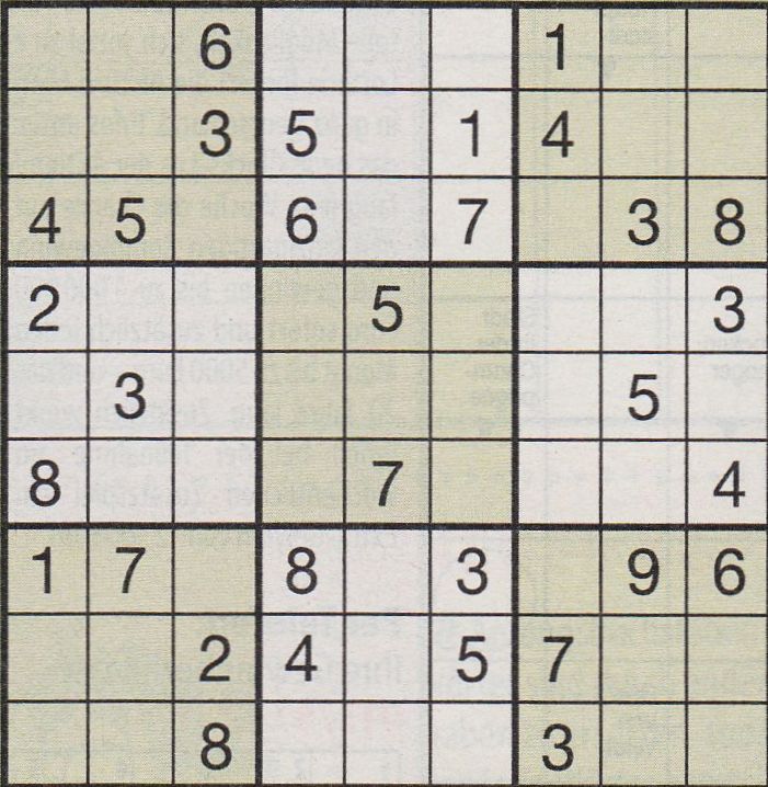 Werner 0701 Sudoku>>gelöst für Streuner 3x 23398041sv