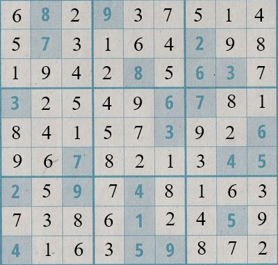 Werner 0720 Sudoku>>gelöst für Kaktus 5x 23434779dj