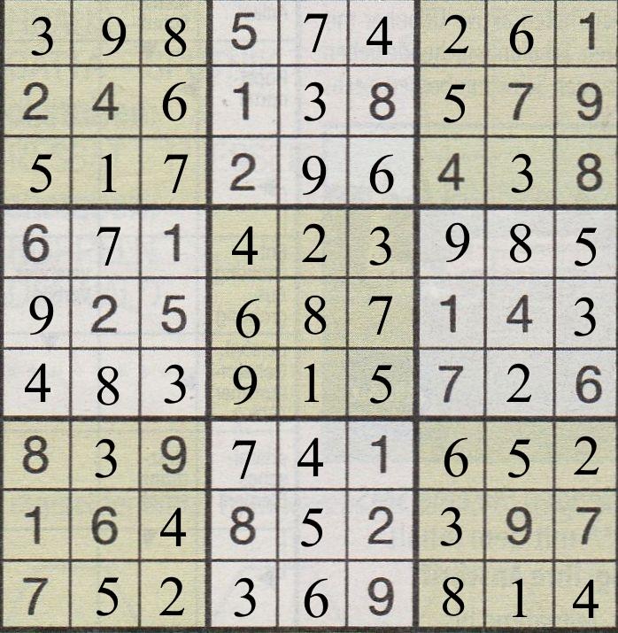 Werner 0721 Sudoku>>gelöst für Rieke 3x 23490142ul