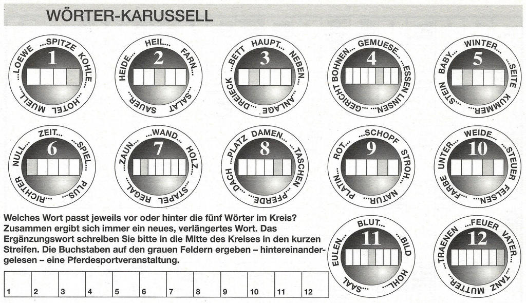 Daddy 1689:Wörter-Karussel>>>GEL.FÜR HEIKE x 5 Punkte 23535349fo