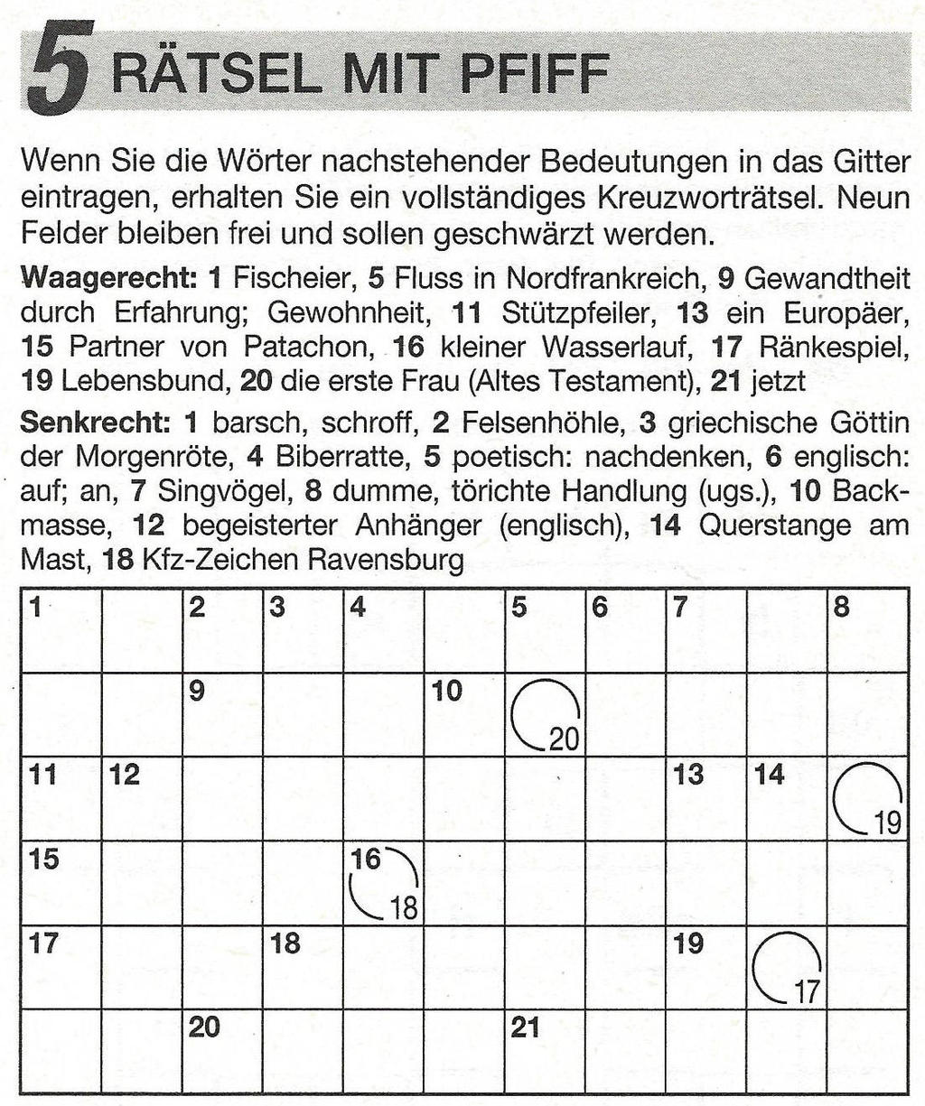 Daddy 1697:Rätsel mit Pfiff>>>GEL.FÜR HEIKE x 5 Punkte 23593968dy