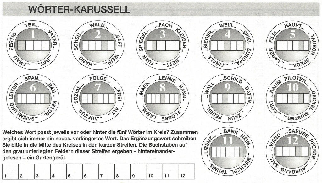 Daddy 1784:Wörter-Karussel>>>GEL.FÜR HEIKE x 5 Punkte 23758896qu