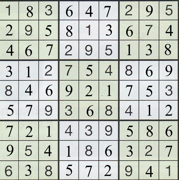 Werner 0826 Sudoku>>gelöst für Kaktus 3x 23931005wn