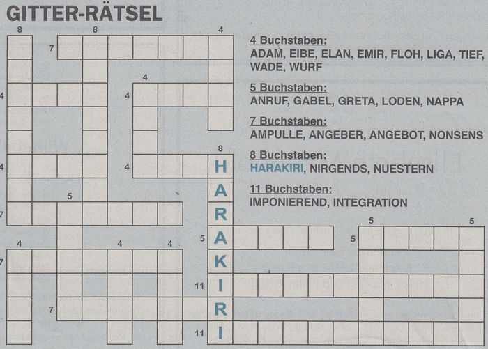 Werner 0003 Gitterrätsel>>gelöst von Daddy 3x 24134042vd