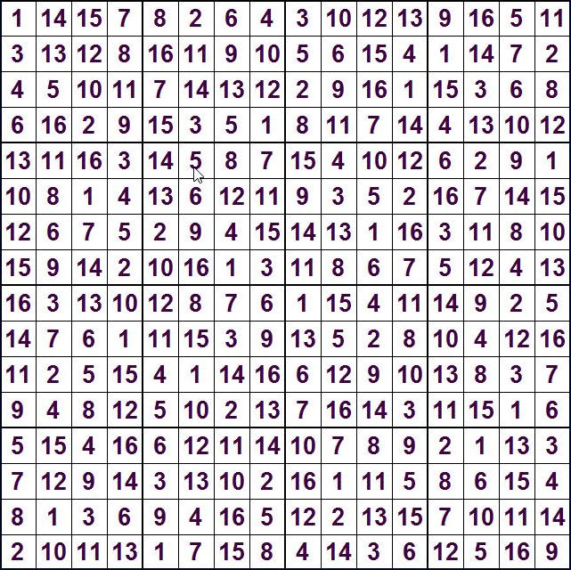 Werner 0041 Sudoku>>gelöst für Kaktus 10x 24260369us