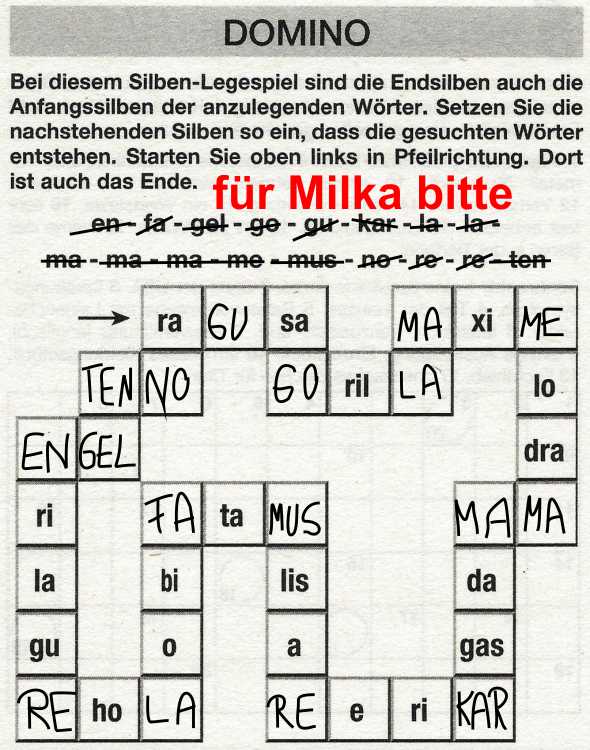 Daddy 0100:Domino>>>GEL.FÜR MILKA x 4 Punkte 24287679iq