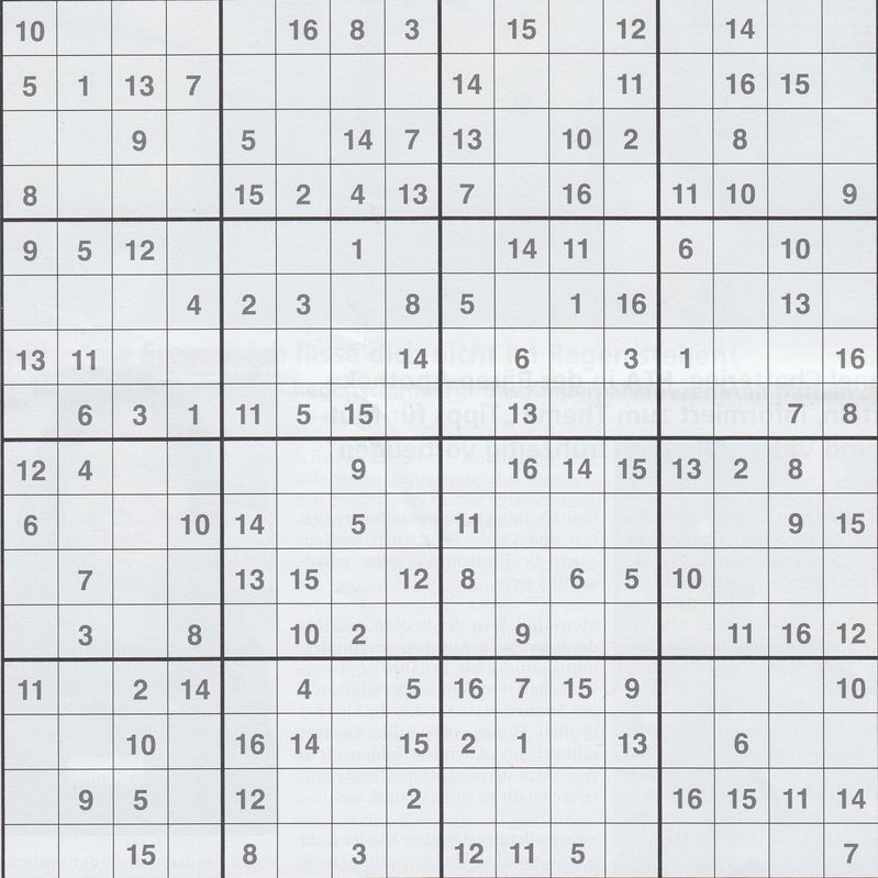 Werner 0141 Sudoku>>gelöst für Milka 10x 24622078zb