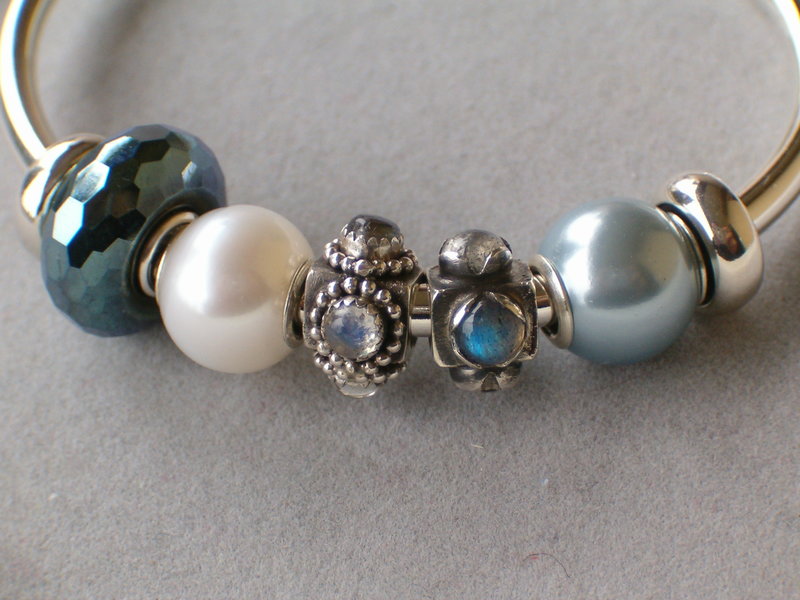 Light blue with pearls and stones 24679778im