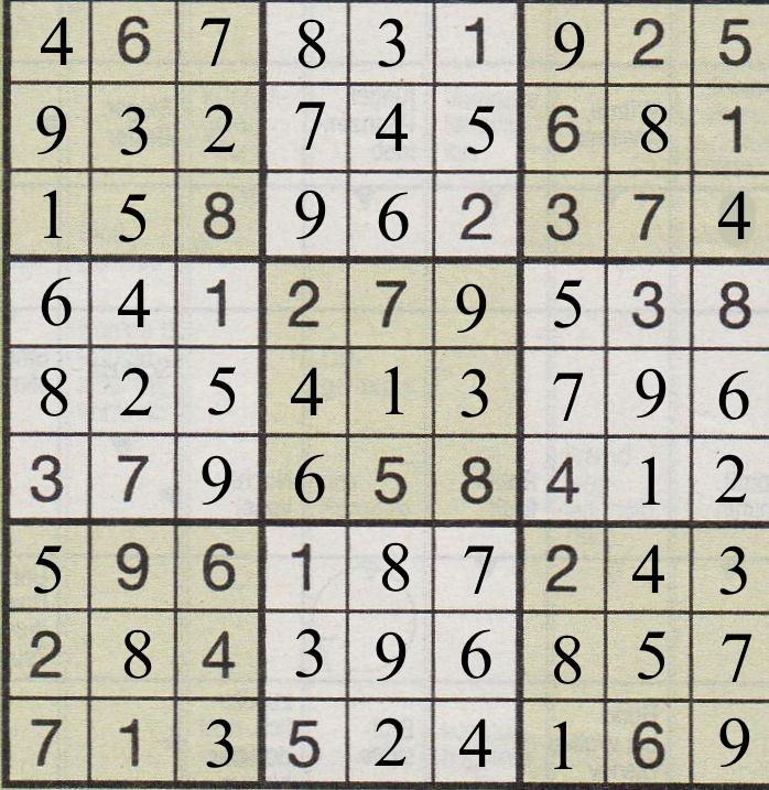 Werner 0175 Sudoku>>gelöst von Daddy 3x 24812698mu