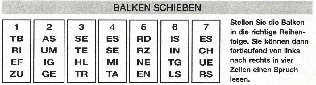 Daddy 0351:Balkenschieben>>>GEL.VON WERNER x 5 Punkte 24946625qf