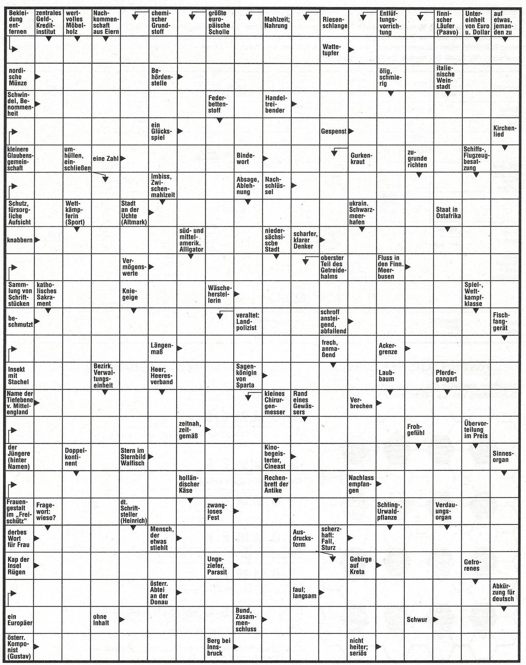 Daddy 0535:Kreuzworträtsel groß>>>GEL.VON WERNER 26397043fe