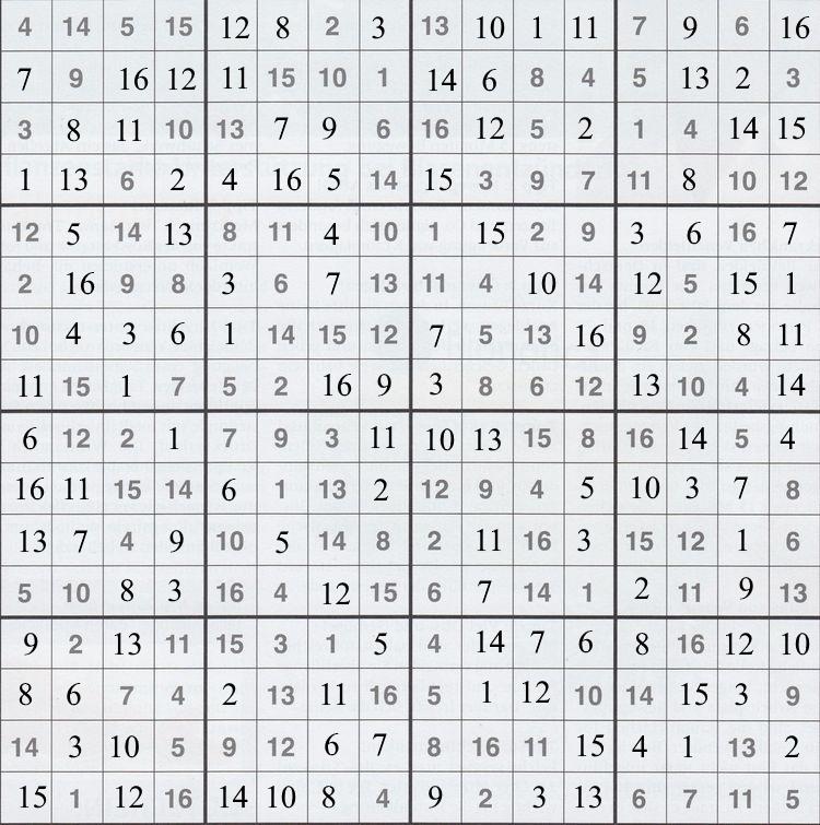 Werner 0330 Sudoku groß>>gelöst von Daddy 26579321is