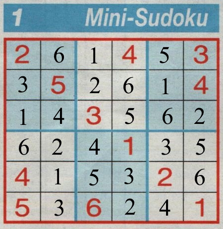 Milka 0086: Mini-Sudoku>>>GELÖST VON DADDY 27165763fw