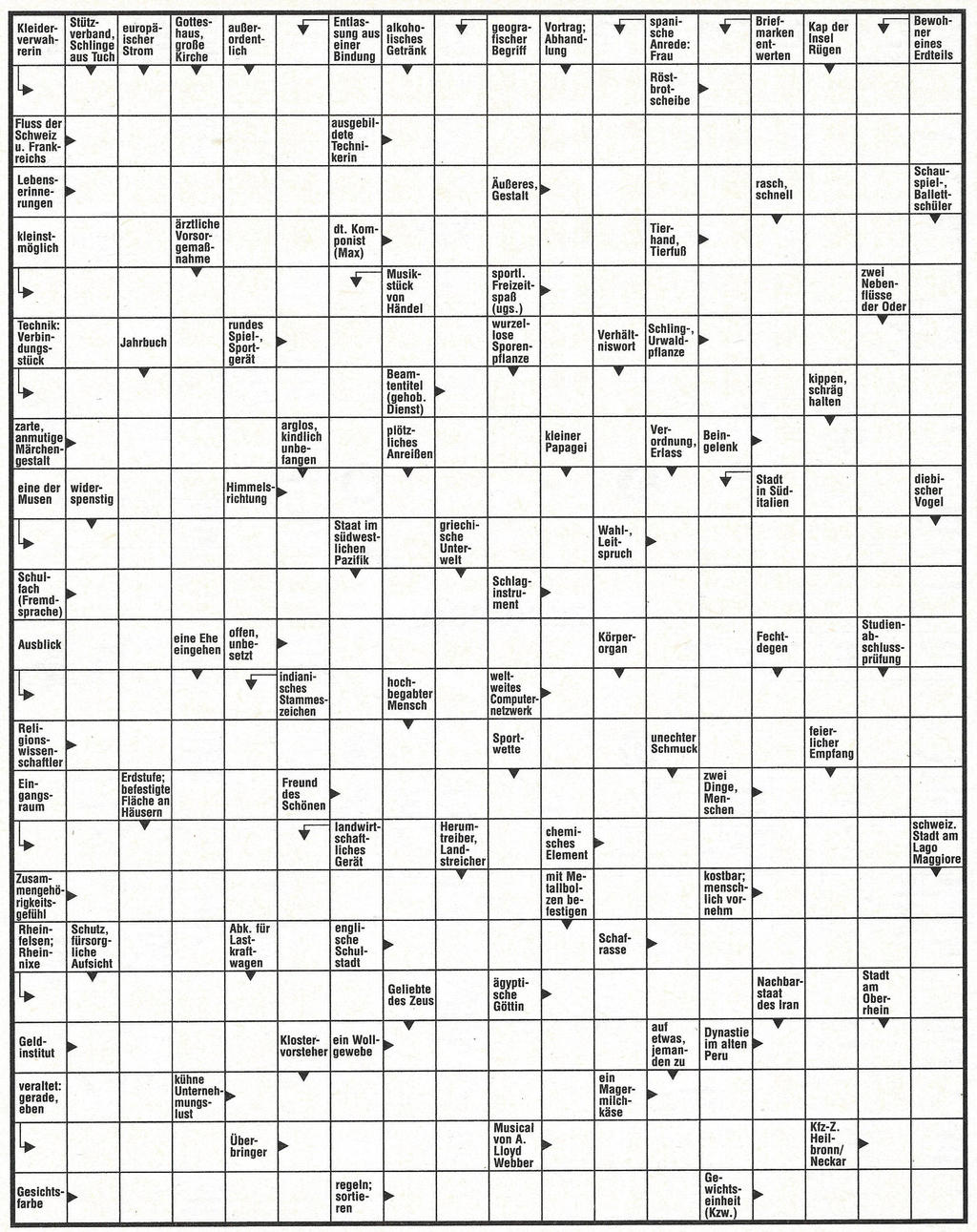 Daddy 0691:Kreuzworträtsel groß>>>GEL.VON WERNER 27648822hh