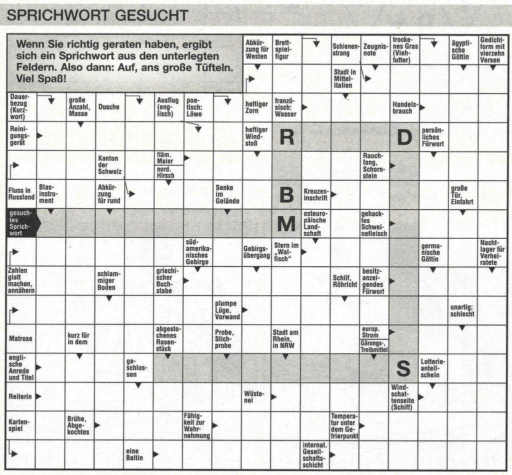 Daddy 0014: Sprichwort gesucht>>>GEL.VON WERNER 27705515sf