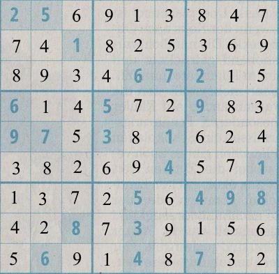 Werner 0415 Sudoku>>gelöst von Daddy 27761627dx