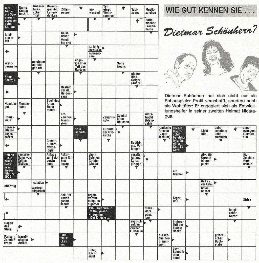 Daddy 0061:Kreuzworträtsel groß>>>GEL.VON WERNER 27974881xw