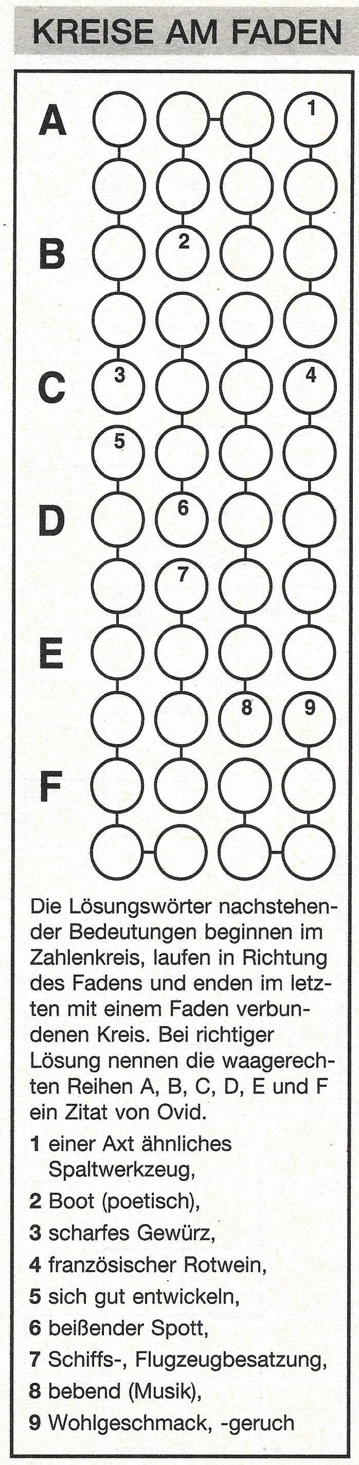 Daddy 0084:Kreise am Faden >>>GEL.VON WERNER 28107430js