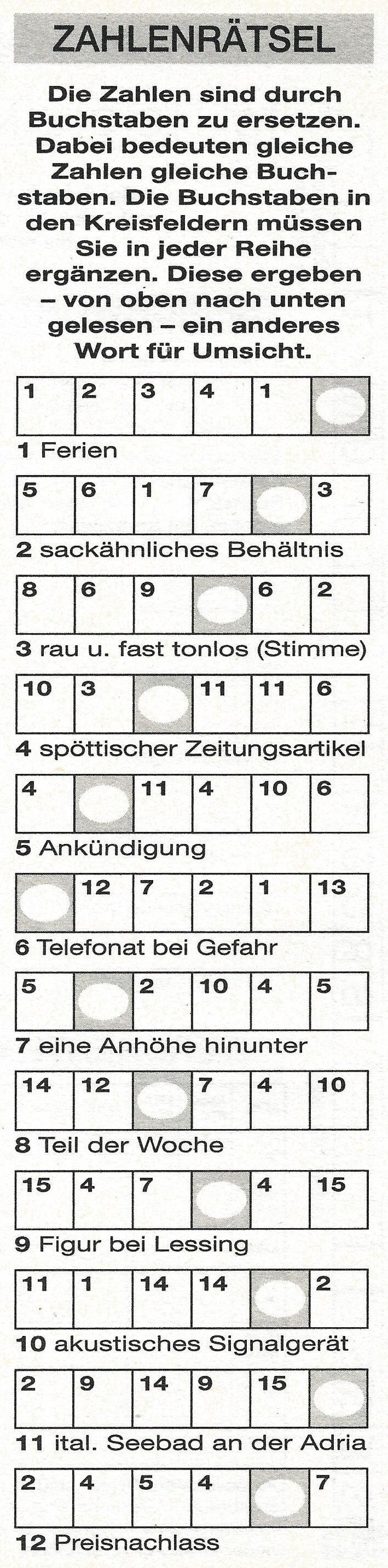 Daddy 0119:Zahlenrätsel>>>GEL.VON WERNER 28310310tq