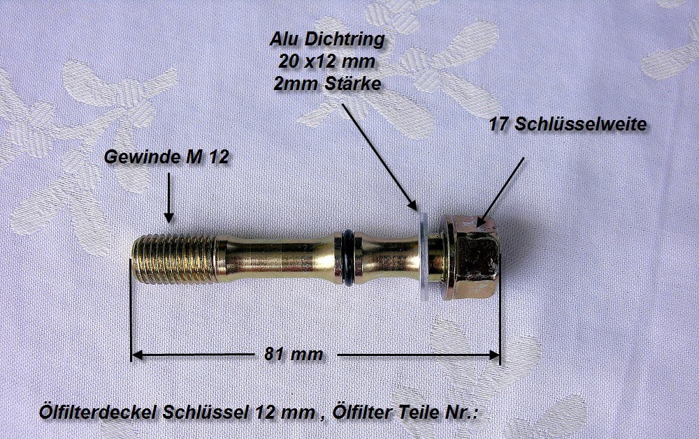 Ölfilter Honda TRX 28656420ok