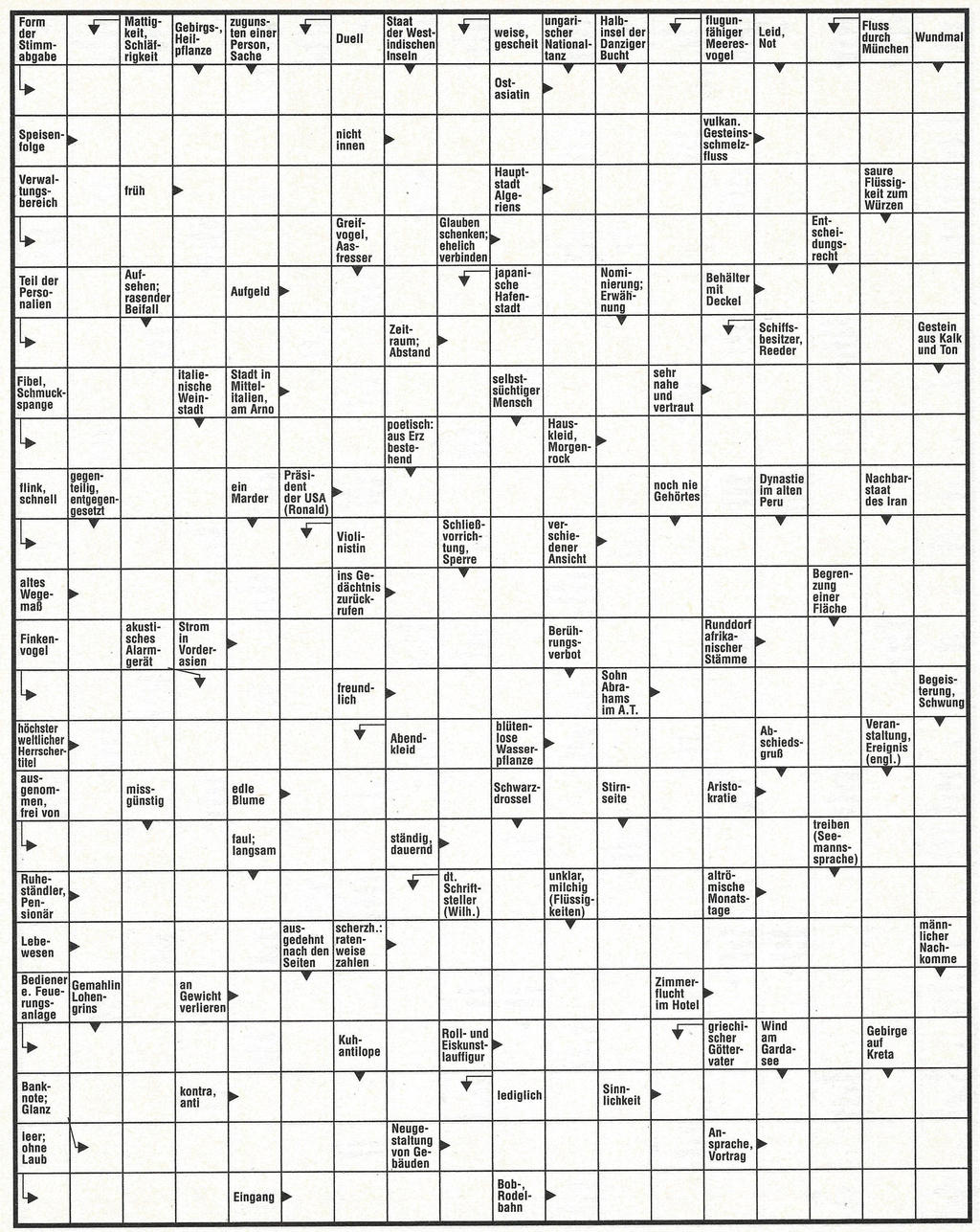 Daddy 0322:Kreuzworträtsel groß>>>GEL.VON WERNER 29665171va