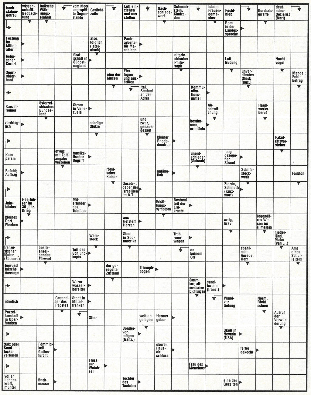 Daddy 0323:Kreuzworträtsel groß>>>GEL.VON WERNER 29670057mi