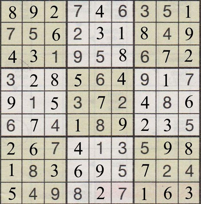 Werner 0266 Sudoku>>gelöst von Daddy 30279511ch