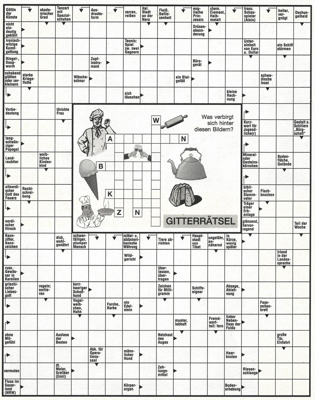 Daddy 0391:Kreuzworträtsel groß>>>GEL.VON WERNER 30331450uu