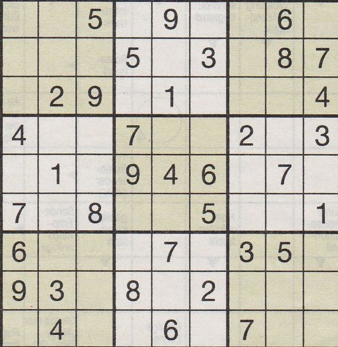 Werner 0356 Sudoku>>gelöst von Milka 30999252ob