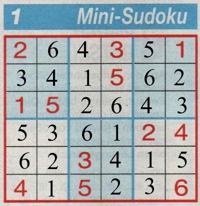 Milka 0012: Mini-Sudoku>>>GELÖST VON DADDY 31479875cf