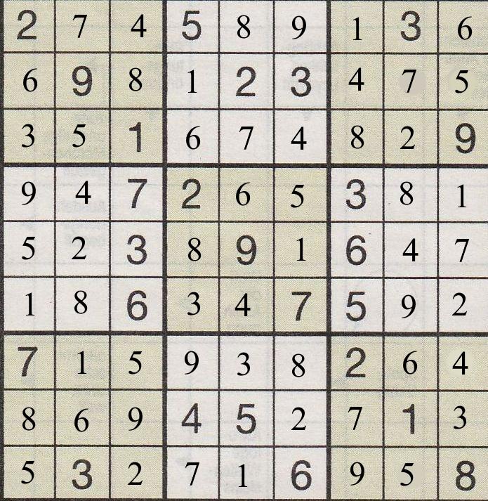 Werner 0041 Sudoku>>gelöst von Daddy 31828098hy