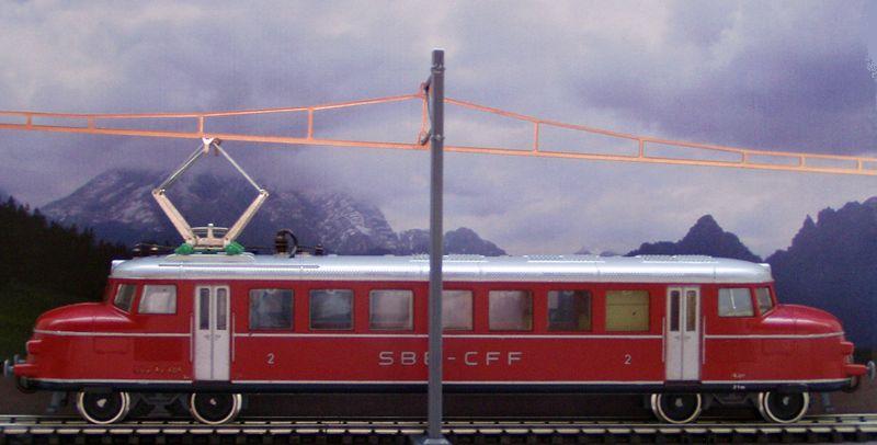 Kleinbahn RBe 2/4 Roter Pfeil SBB 4744240