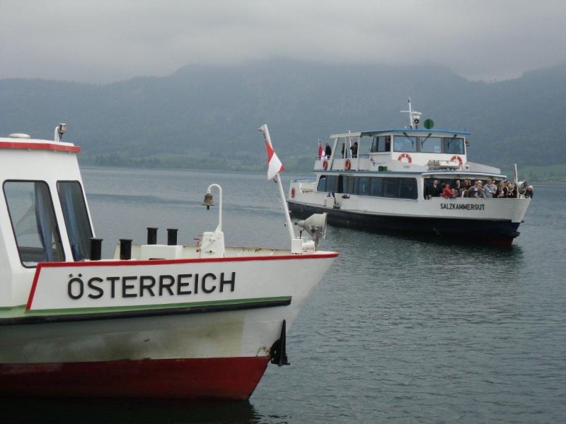 Schiffstern bei der Wolfgangseeschifffahrt 7038490yhi