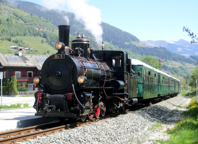 Muttertagsdampfzug auf der PLB (Pinzgauer Lokalbahn) 7248827tji