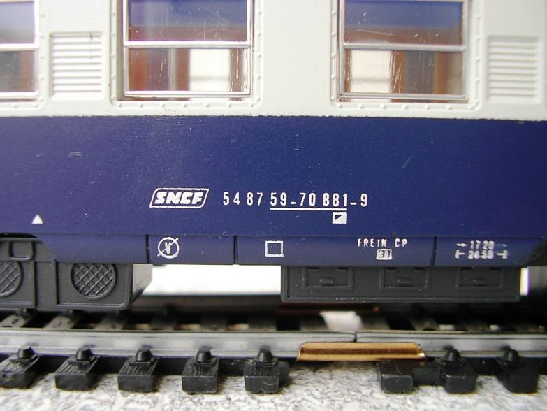 SNCF Schnellzugwagen 7666261psl