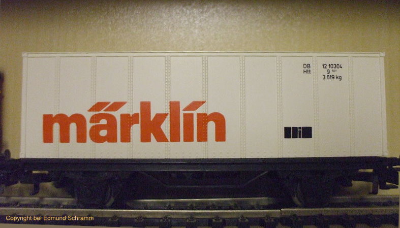 Märklin Containerwagen 4481 als Werbeträger 7758055ldg