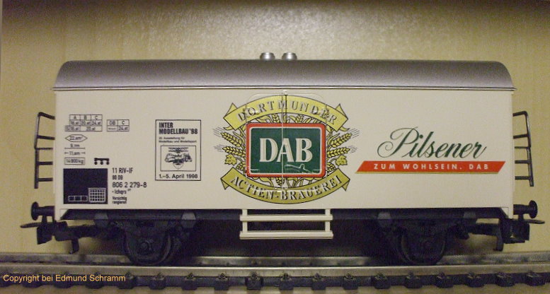 Märklin Kühlwagen 4415 der Werbeträger 7758109obz