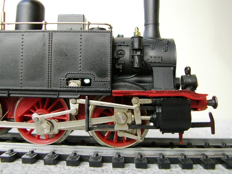 Kit HO acier/laiton locomotive à vapeur Gr. 851 FS Bissel Canton Genève