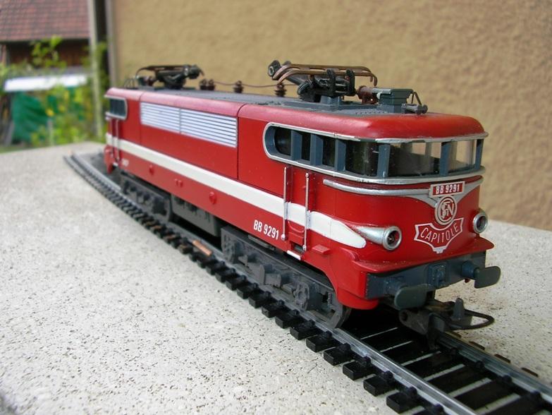 copy of Märklin 3059.2 motrice BB 9291 CAPITOLE SNCF BO (Ref: #3024