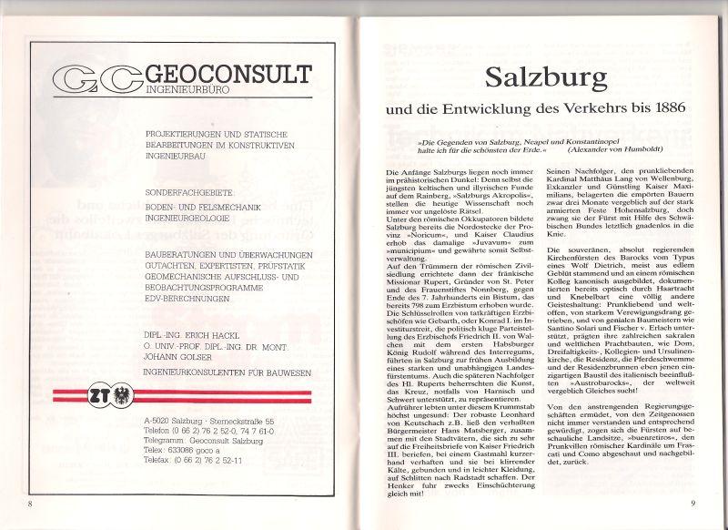 100Jahres-Jubiläum der Salzburger Lokalbahn (SLB): Die Festschrift 9022673sto