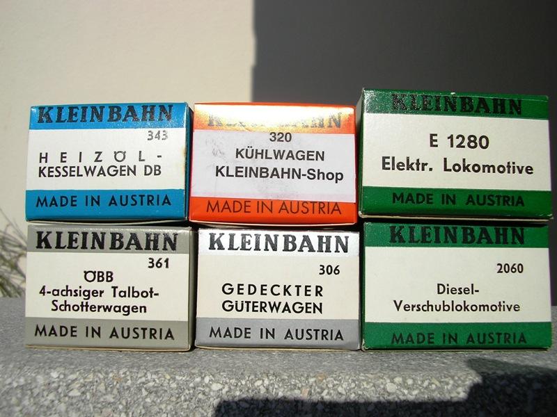 Meine Bestellung beim Kleinbahnshop Schweiz 9445156oer