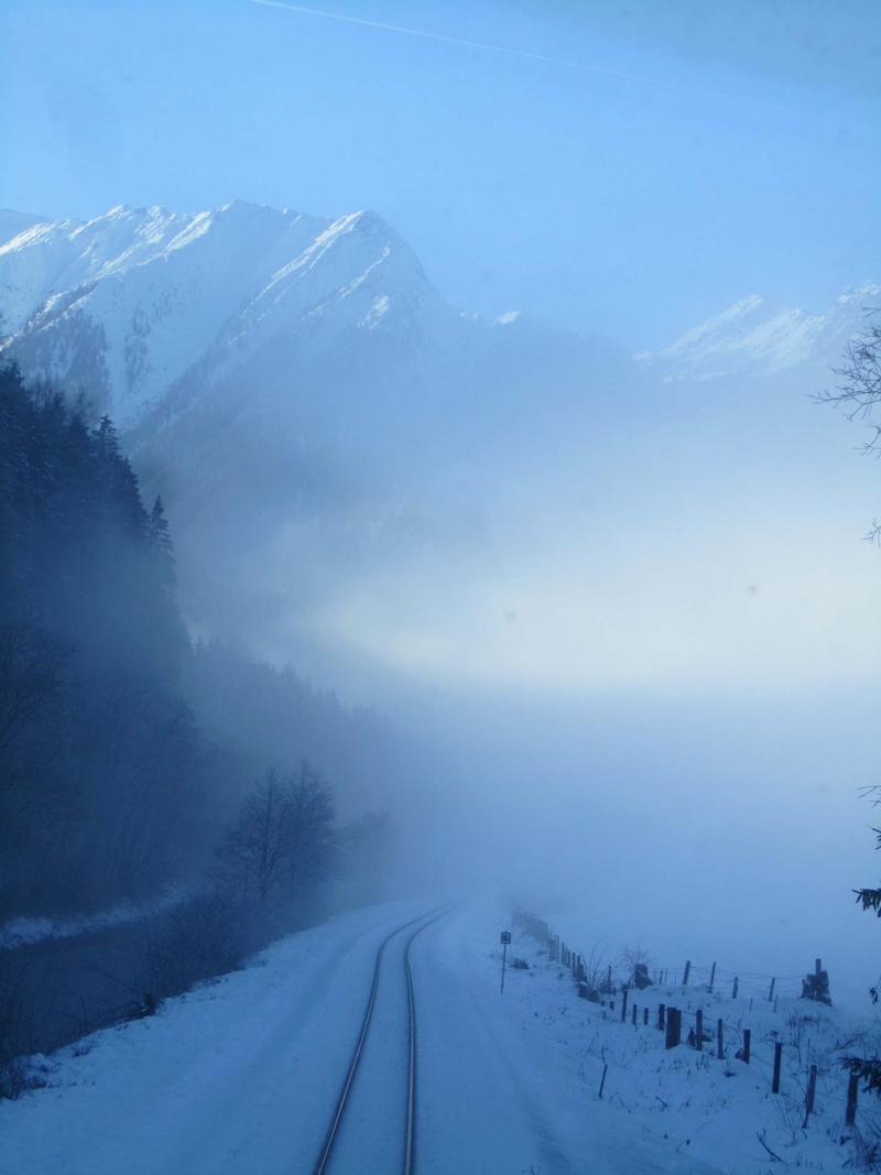 Pinzgauer Lokalbahn (PLB) im Winterbetrieb ... 9496389try