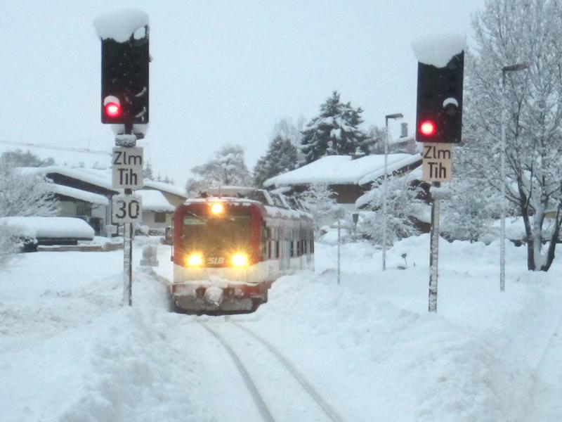 Pinzgauer Lokalbahn (PLB) im Winterbetrieb ... 9496395zrz