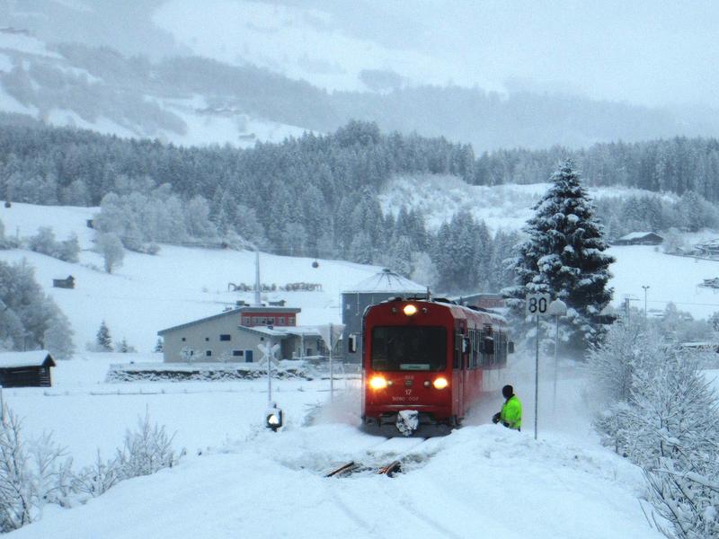 Pinzgauer Lokalbahn (PLB) im Winterbetrieb ... 9496399dqf